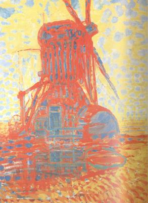 Piet Mondrian Mill by Sunlight (nn02) china oil painting image